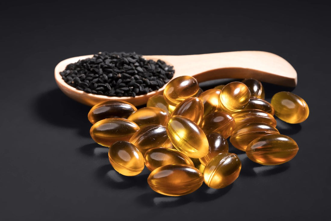 Black seed oil capsules