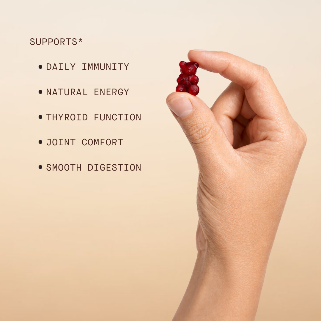 Irish Sea Moss Gummies With Bladderwrack & Burdock