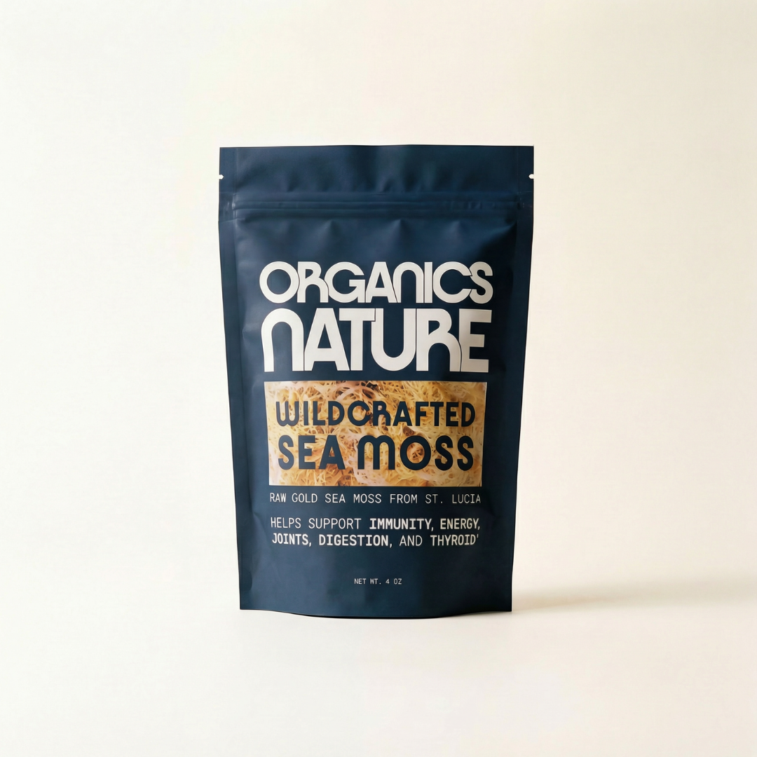 Raw Wildcrafted Sea Moss 4oz