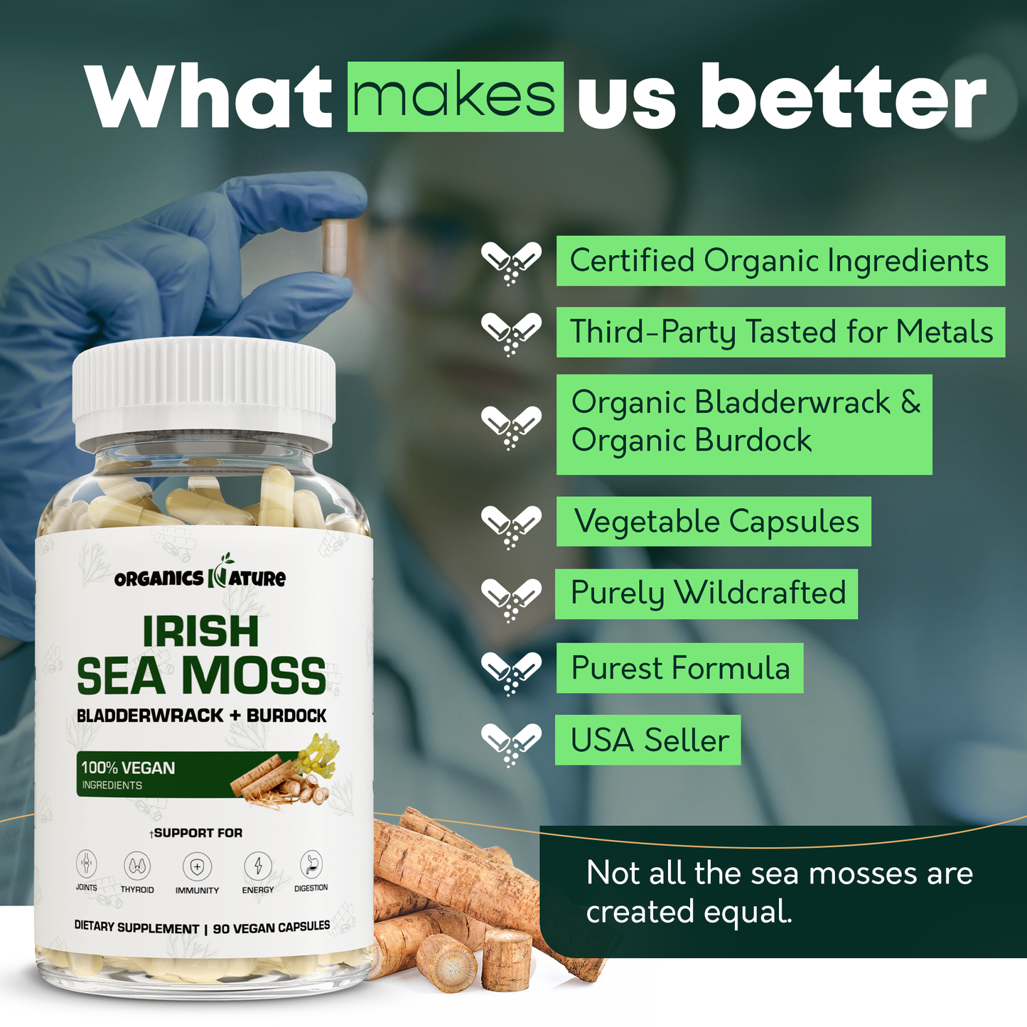 Subscribe & Save (Sea Moss Capsules 45 Servings)