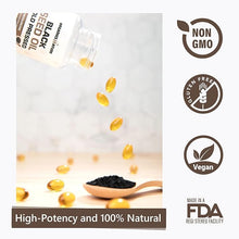 Load image into Gallery viewer, Black Seed Oil Capsules Cold Pressed
