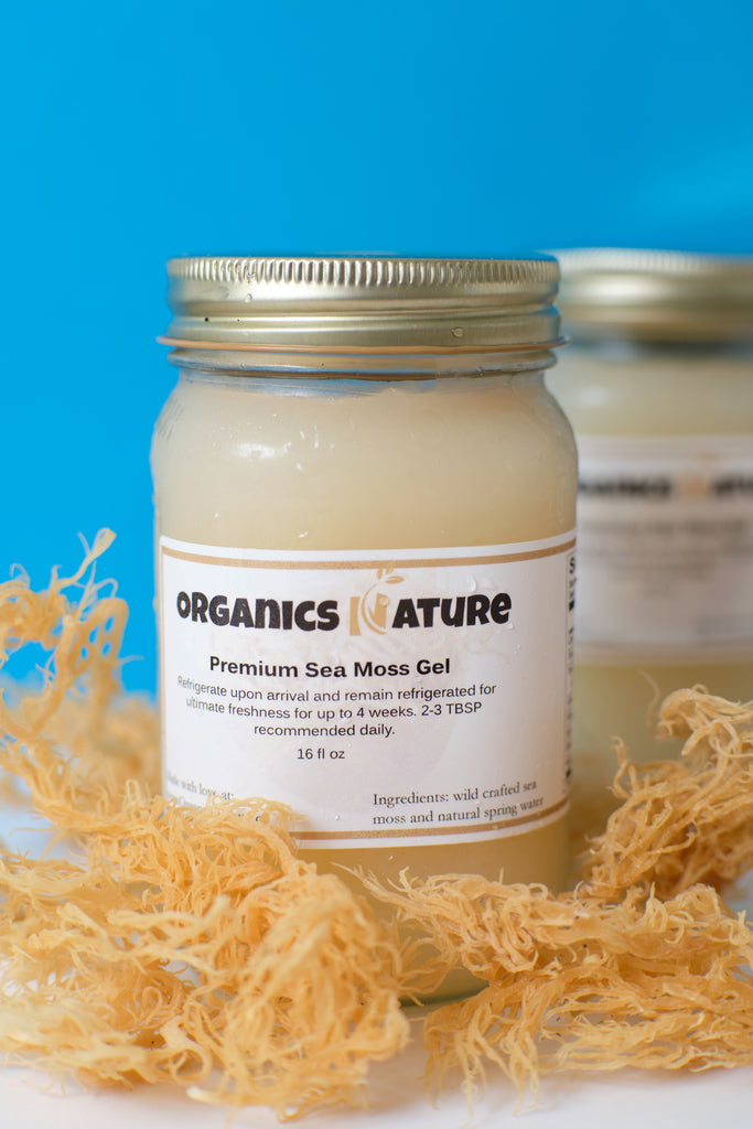 Organics nature premium sea moss gel