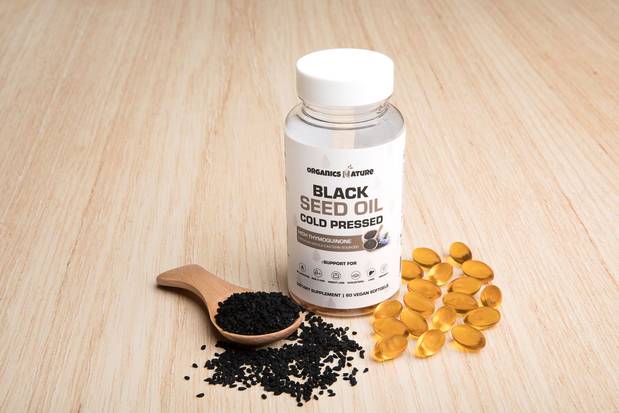 Organics nature black seed oil