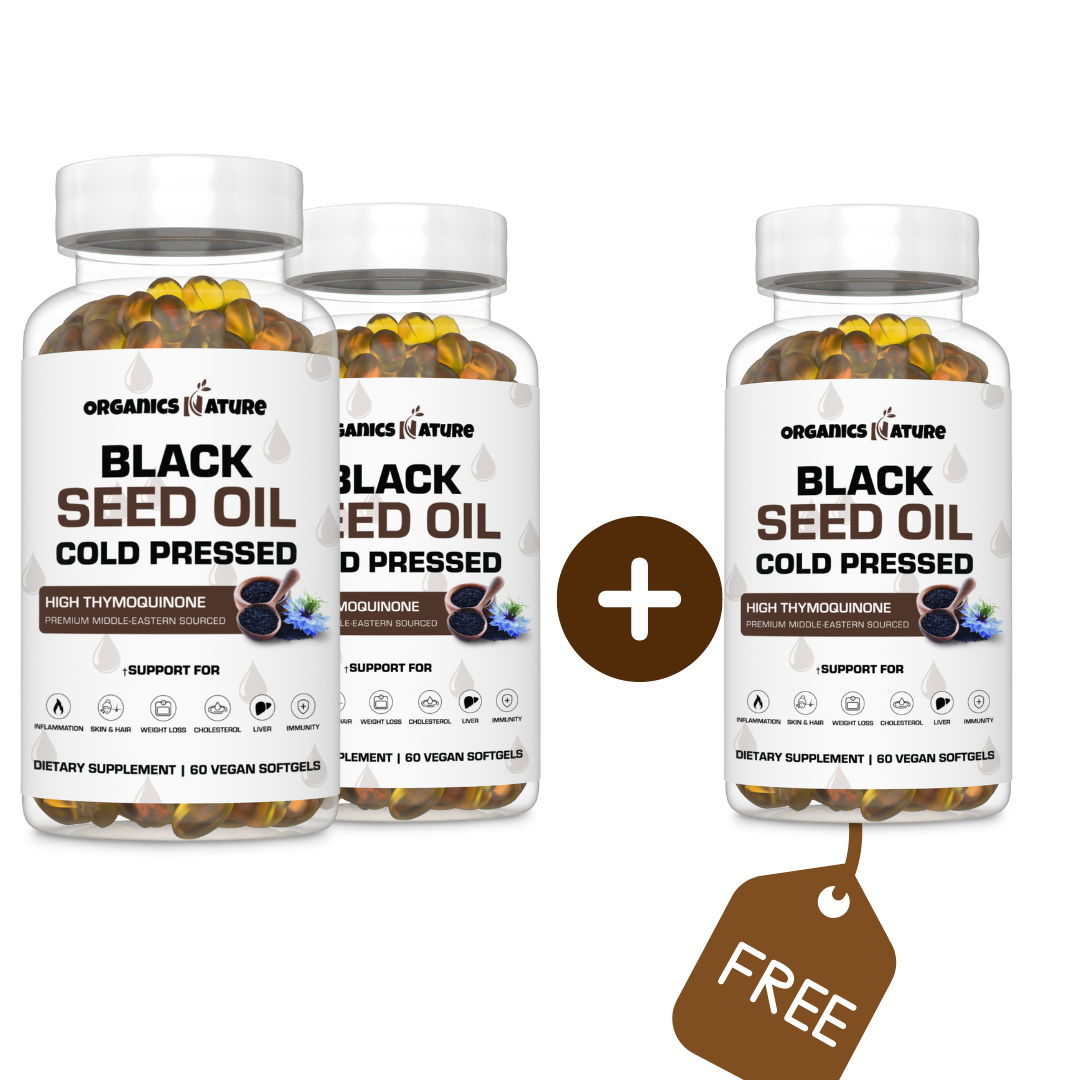 Cold Pressed Black Seed Oil - 3 Bottles