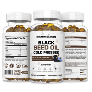 Cold Pressed Black Seed Oil - 5 Bottles